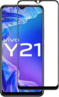 Qyist Tempered Glass Guard for Vivo Y21 2021(Pack of 1)