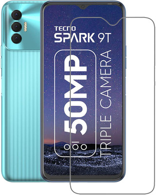 INFINITYWORLD Tempered Glass Guard for Tecno Spark 9T(Pack of 1)