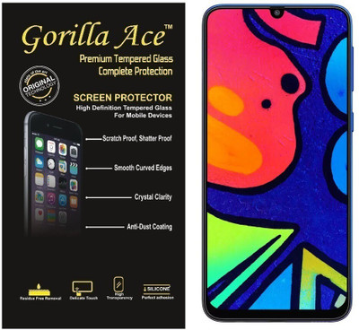 GORILLA FIVE Tempered Glass Guard for Samsung Galaxy F41, Samsung Galaxy M21(Pack of 1)