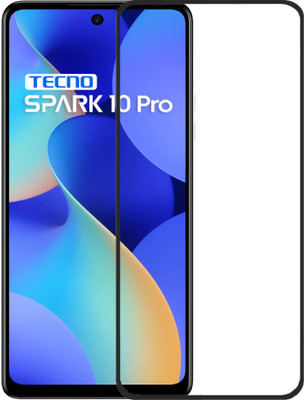 DSCASE Tempered Glass Guard for TECNO Spark 10 Pro(Pack of 1)