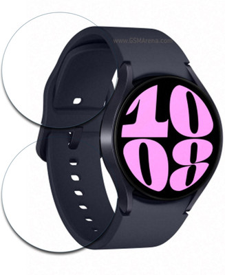 MUTAALI Tempered Glass Guard for Samsung Galaxy Watch6 smartwatch(Pack of 2)
