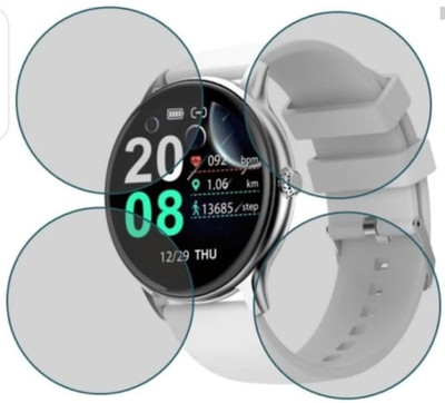 DB Tempered Glass Guard for FIRE -BOLTT HURRICANE SMART WATCH TEMPERED GLASS( PACK OF 4)(Pack of 4)