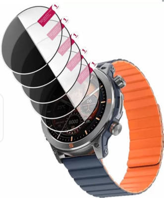 DOWRVIN Tempered Glass Guard for NOISEFIT JAVELIN SMART WATCH TEMPERED GLASS ( PACK OF 5)(Pack of 5)