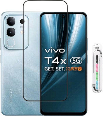 GORILLA PRO PLUS Tempered Glass Guard for Vivo T4X Temper Glass Screen Protector Full Coverage Edge To Edge Screen Guard For Vivo T4X 5G Temper Glass(Pack of 1)