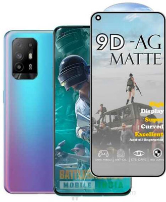 FAIYER BEAT Tempered Glass Guard for Premium matte Tempered Glass For oppo A95 5g(matte finish,Pack Of 1) Advanced gaming matte Full Screen Coverage Screen Protector for oppo A95 5g(Pack of 1)