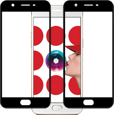 Qyist Tempered Glass Guard for Oppo A57(Pack of 2)