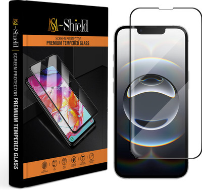 MS-Shield Tempered Glass Guard for Apple iPhone 16e, High Transparency HD+ Glass Protection(Pack of 1)