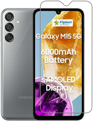 Flipkart SmartBuy Tempered Glass Guard for SAMSUNG Galaxy M15 5G(Pack of 1)