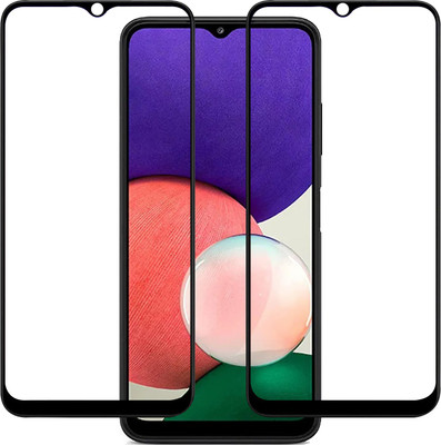 Qyist Tempered Glass Guard for Samsung Galaxy A22 5G(Pack of 2)