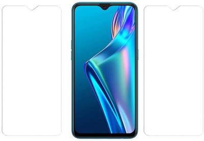 KARTRAY Tempered Glass Guard for Oppo A12(Pack of 2)