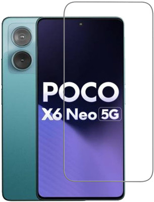 Flipkart SmartBuy Tempered Glass Guard for Poco X6 Neo(Pack of 1)