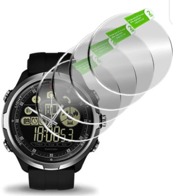 DOWRVIN Tempered Glass Guard for ZEBLAZE VIBE 4 HYBRID SMART WATCH TEMPERED GLASS (PACK OF 4)(Pack of 4)