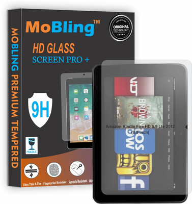 Mobling Tempered Glass Guard for Amazon Kindle Fire HD 8.9 Lte 2012 (8.9 Inch)(Pack of 1)