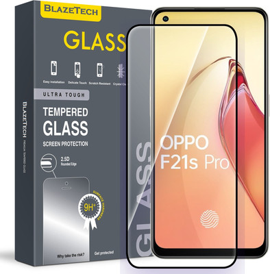 BlazeTech Tempered Glass Guard for Oppo F21s Pro 5G(Pack of 1)