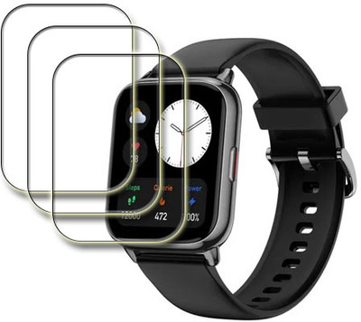 MUTAALI Tempered Glass Guard for Amazfit Pop 2 smart watch(Pack of 3)