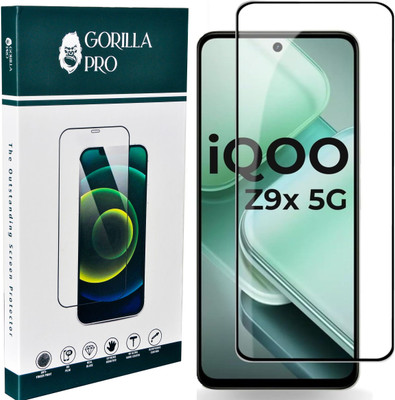 GORILLA PRO Tempered Glass Guard for iQOO Z9x 5G(Pack of 1)