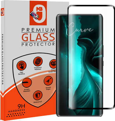 Maxboost Tempered Glass Guard for Blaze Curve 5G, Advanced Black Border Screen Protector Guard(Pack of 1)
