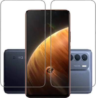 INFINITYWORLD Tempered Glass Guard for Infinix Zero 5G 2023 TURBO(Pack of 2)