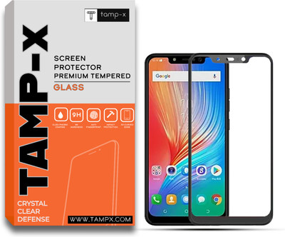 TAMP-X Tempered Glass Guard for Tecno Spark 3 Pro(Pack of 1)