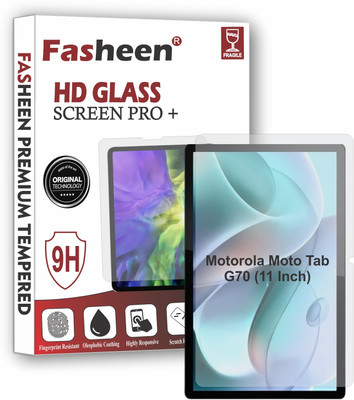 Fasheen Tempered Glass Guard for Motorola Moto Tab G70 (11 Inch)(Pack of 1)