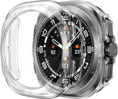 LNKART Screen Guard for Galaxy Watch 7 Ultra, Hard PC Screen Protector Case for Samsung Galaxy Watch Ultra 47mm, Anti-Slip Ultra-thin Scratch Resistant Cover with Tempered Glass for Galaxy Watch 7 Ultra(Pack of 1) LNKART Screen Guard for Galaxy Watch 7 Ultra, Hard PC Screen Protector Case for Samsung Galaxy Watch Ultra 47mm, Anti-Slip Ultra-thin Scratch Resistant Cover with Tempered Glass for Galaxy Watch 7 Ultra(Pack of 1)