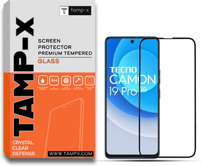 TAMP-X Tempered Glass Guard for Tecno Camon 19 Pro 5G(Pack of 1)