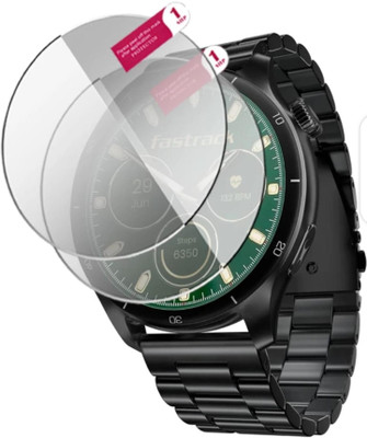 KHWABEEDA Tempered Glass Guard for FASTRACK DEZIRE FX1 PRO SMART WATCH TEMPERED GLASS (PACK OF 2)(Pack of 2)