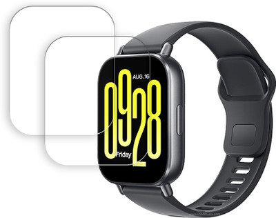 SOMTONE Screen Guard for Xiaomi Redmi Watch 5 Active 2.0 inch Smartwatch Screen Protector | Anti-Scratch | Edge to Edge Full Coverage | 9H Hardness | Screen Guard(Pack of 2)