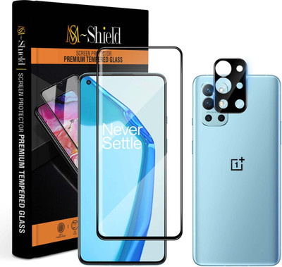 MS-Shield Tempered Glass Guard for OnePlus 9R, With Camera Lens Protector(Pack of 1)