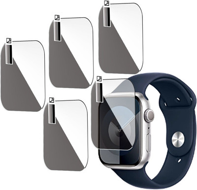 daffin Tempered Glass Guard for Apple Watch Series 9(Pack of 5)