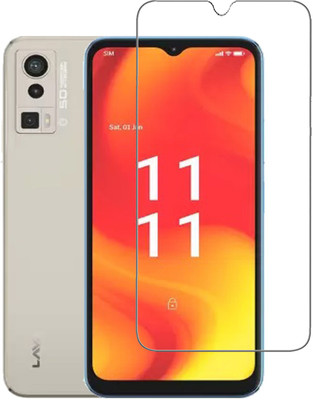 INFINITYWORLD Tempered Glass Guard for Lava Blaze Pro(Pack of 1)