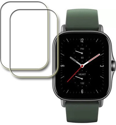 MUTAALI Tempered Glass Guard for Amazfit GTS 2e smartwatch(Pack of 2)