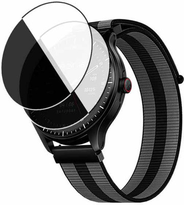 HIDEOUS Tempered Glass Guard for boAt Valour Watch 1 GPS(Pack of 2)