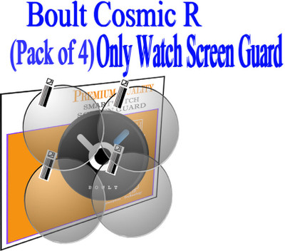 daffin Tempered Glass Guard for Boult Cosmic R(Pack of 4)