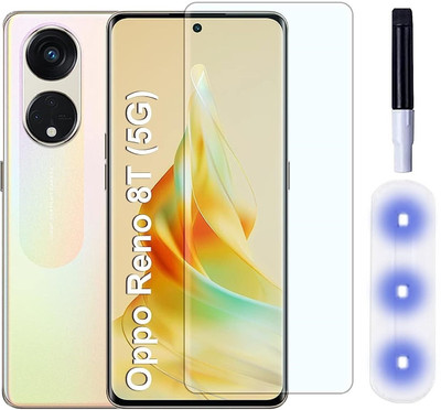Systek Tempered Glass Guard for OPPO Reno8T 5G(Pack of 1)