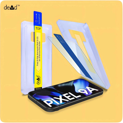 dead Tempered Glass Guard for Google Pixel 9a(Pack of 1)