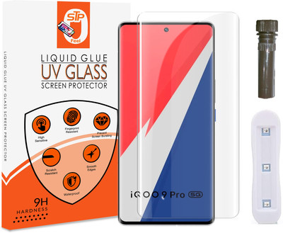 Maxboost Edge To Edge Tempered Glass for IQOO Z7 Pro ,IQOO 9 Pro Advanced Uv Tempered(Pack of 1)