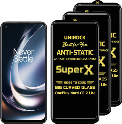 Digilett Tempered Glass Guard for OnePlus Nord CE 2 Lite 5G(Pack of 3)