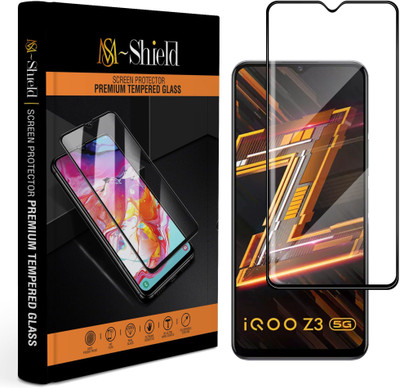MS-Shield Tempered Glass Guard for iQOO Z3 5G(Pack of 1)