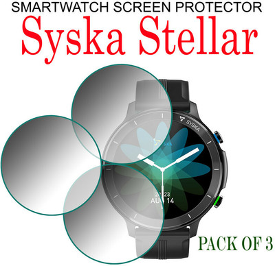 YCHROZE Tempered Glass Guard for Syska Stellar(Pack of 3)