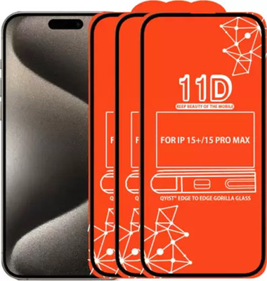 ZPT Tempered Glass Guard for APPLE IPHONE 15PRO MAX(Pack of 2)