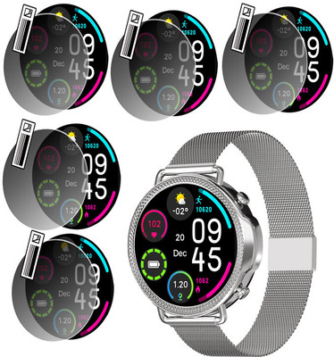 HIDEOUS Tempered Glass Guard for Vibez by Lifelong Cacia(Pack of 5)