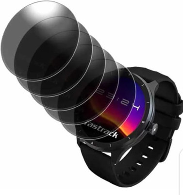 DB Tempered Glass Guard for FASTRACK REVOLTT FR2 SMART WATCH TEMPERED GLASS ( PACK OF 5)(Pack of 5)
