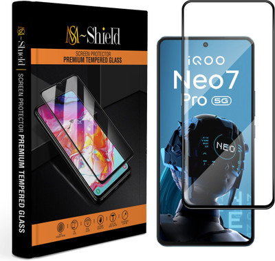 MS-Shield Tempered Glass Guard for iQOO Neo 7 Pro 5G(Pack of 1)