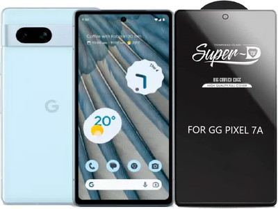 Mersal Edge To Edge Tempered Glass for Google Pixel 7a(Pack of 1)
