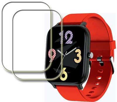 MUTAALI Tempered Glass Guard for Zebronics Zeb-FIT 580CH smart watch(Pack of 2)