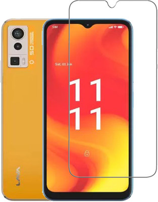 INFINITYWORLD Tempered Glass Guard for Lava Blaze Pro(Pack of 1)