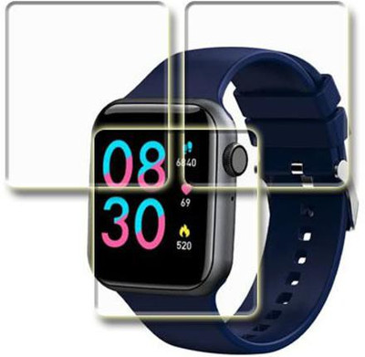 MUTAALI Tempered Glass Guard for Fire Boltt Call smart watch(Pack of 3)