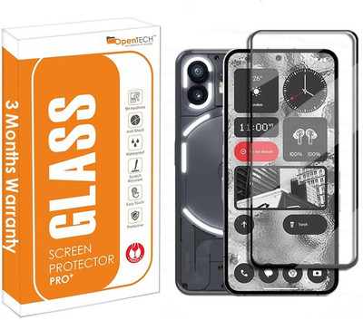 OpenTech Tempered Glass Guard for Nothing Phone 2 with Edge to Edge Coverage and Easy Installation kit with 3 Months warranty(Pack of 1)