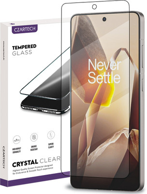 CZARTECH Tempered Glass Guard for OnePlus 13R 5G(Pack of 1)